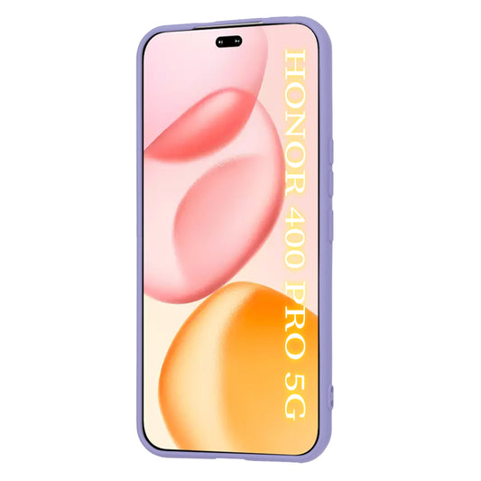 Калъф за Honor 400 Pro, Techsuit, SoftFlex, Светлолилав