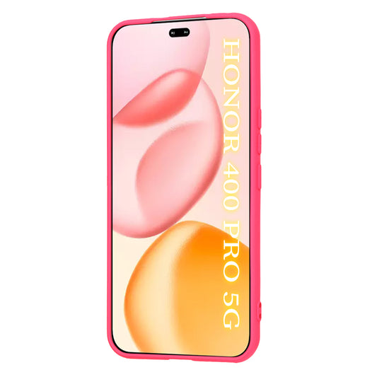 Калъф за Honor 400 Pro, Techsuit, SoftFlex, Тъмнорозов