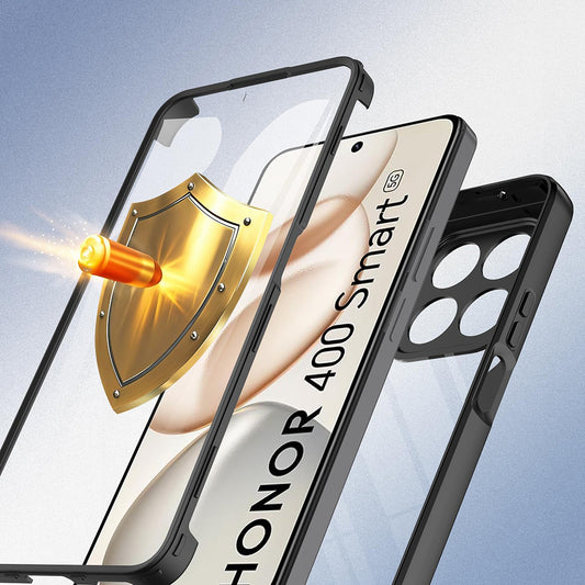 Калъф за Honor 400 Smart 4G / X7d 4G / 400 Smart 5G, Techsuit, ColorVerse 360, Черен