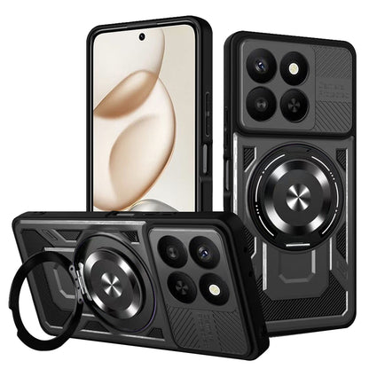 Case for Honor 400 Smart 4G / X7d 4G / 400 Smart 5G, Techsuit, RuggedCam, Black