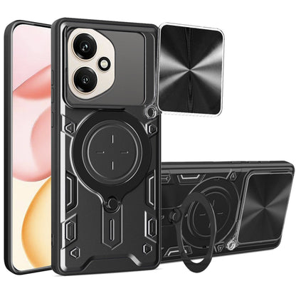 Case for Honor 400, Techsuit, CamGuard Pro, Black