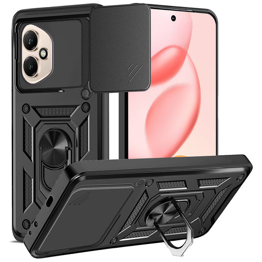 Калъф за Honor 400, Techsuit, CamShield, Черен