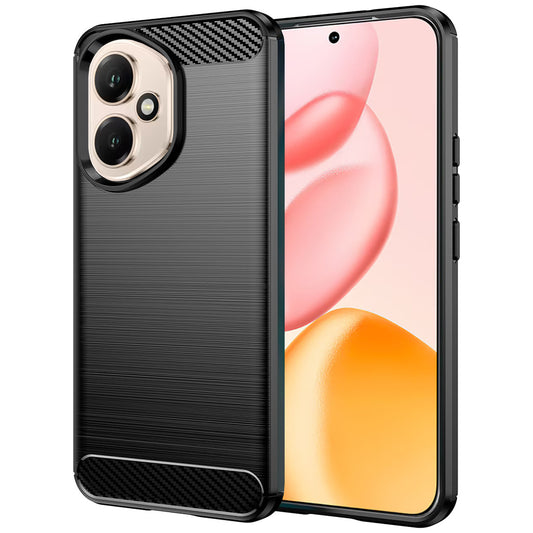 Калъф за Honor 400, Techsuit, Карбон, Черен
