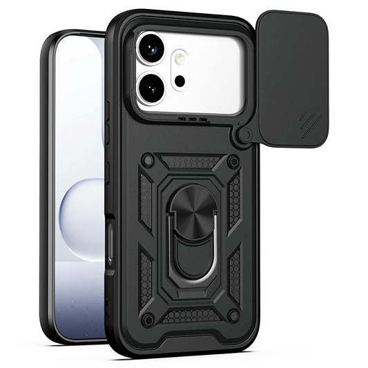 Калъф за Honor 600, OEM, CamShield, Черен