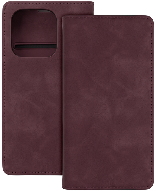 Калъф за Honor 600 Lite, OEM, Smart Suede, Бордо