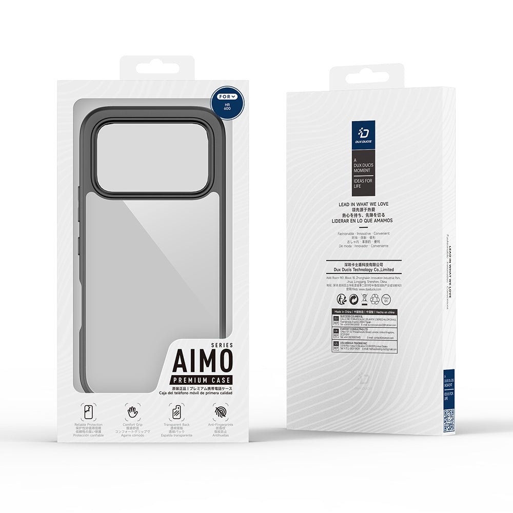 Калъф за Honor 600, DUX DUCIS, Aimo, Черен