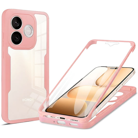 Калъф за Honor 600 Lite, Techsuit, ColorVerse 360, Розов