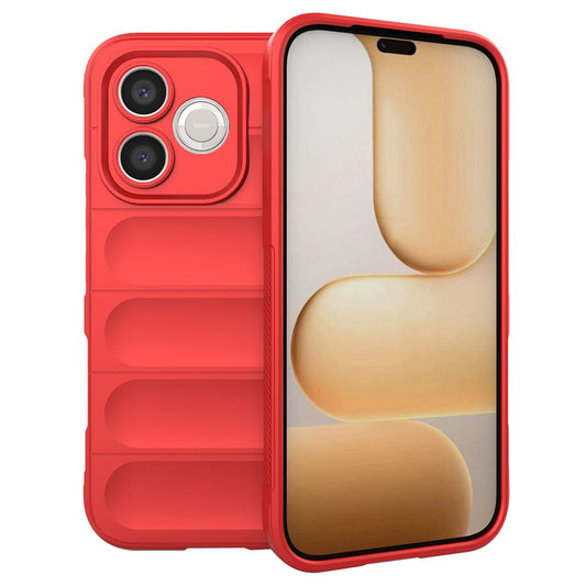 Калъф за Honor 600 Lite, Techsuit, Magic Shield, Червен
