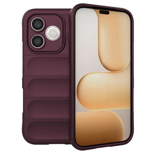 Калъф за Honor 600 Lite, Techsuit, Magic Shield, Бордо