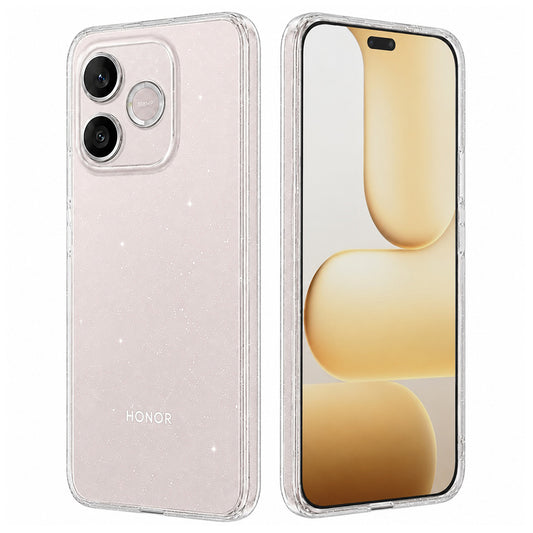 Калъф за Honor 600 Lite, Techsuit, SparkleSkin, Прозрачен