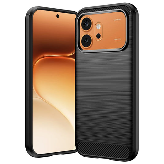 Калъф за Honor 600 Pro / 600, Techsuit, Карбон, Черен
