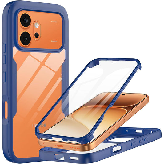 Калъф за Honor 600 Pro / 600, Techsuit, ColorVerse 360, Син