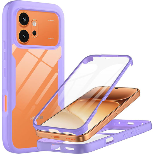 Калъф за Honor 600 Pro / 600, Techsuit, ColorVerse 360, Лилав