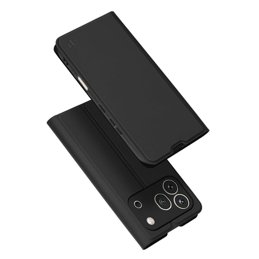 Калъф за Honor 600 Pro, Techsuit, Magskin Book, Черен