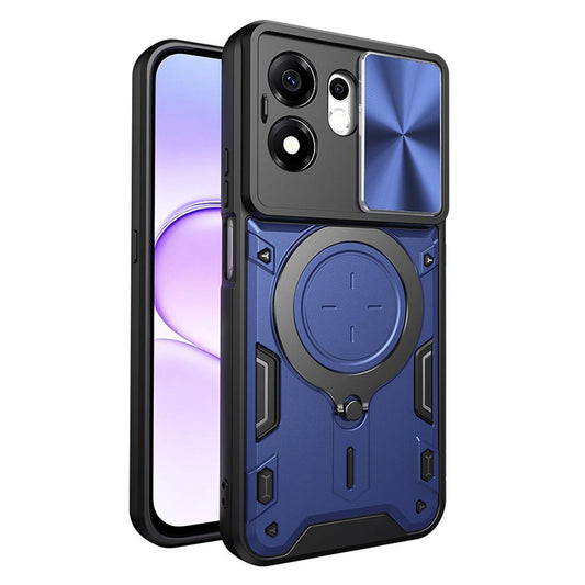 Калъф за Honor 600 Smart, Techsuit, CamGuard Pro, Син