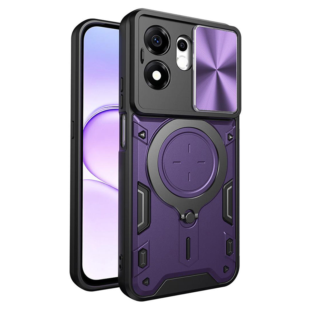Калъф за Honor 600 Smart, Techsuit, CamGuard Pro, Лилав