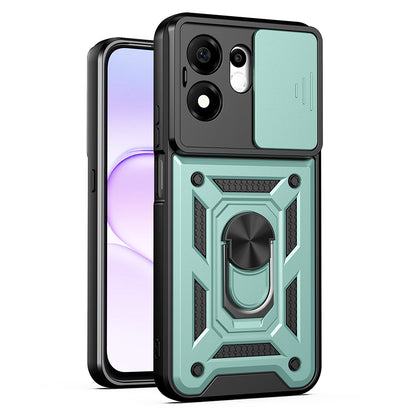 Калъф за Honor 600 Smart, Techsuit, CamShield, Зелен