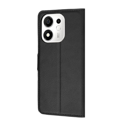 Калъф за Honor 600 Smart, Techsuit, Leather Folio, Черен