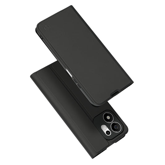 Калъф за Honor 600 Smart, Techsuit, Magskin Book Long Blitz Cutout, Черен