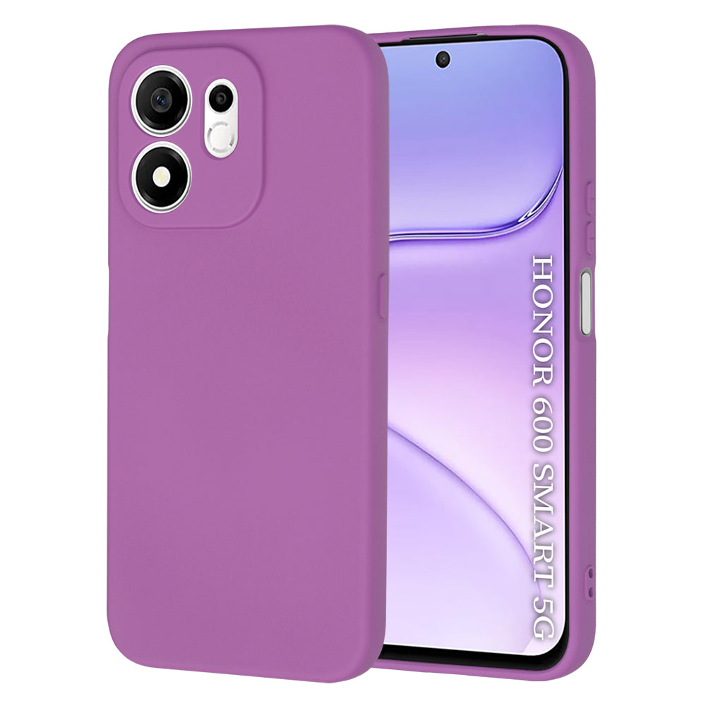 Калъф за Honor 600 Smart, Techsuit, SoftFlex, Лилав