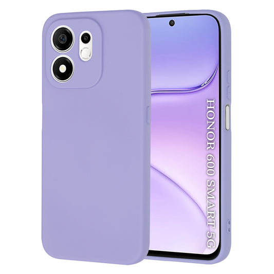 Калъф за Honor 600 Smart, Techsuit, SoftFlex, Светло лилав