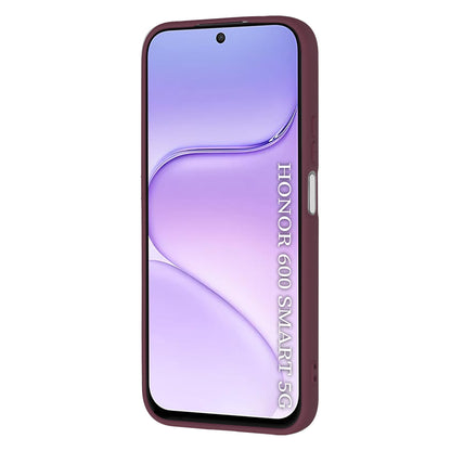 Калъф за Honor 600 Smart, Techsuit, SoftFlex, Бордо
