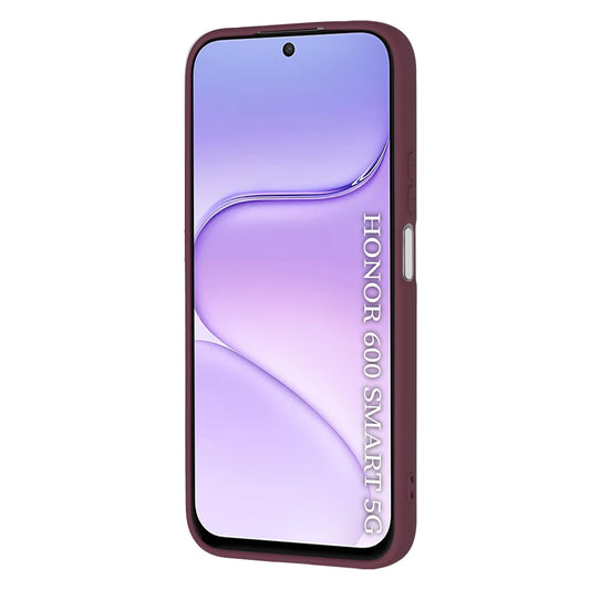 Case for Honor 600 Smart, Techsuit, SoftFlex, Burgundy