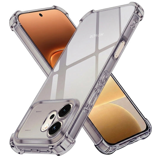 Калъф за Honor 600, Techsuit, Shockproof Clear, Опушен