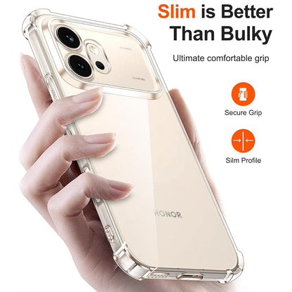 Калъф за Honor 600, Techsuit, Shockproof Clear, Прозрачен