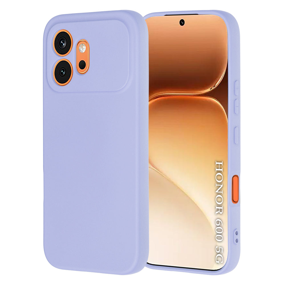 Калъф за Honor 600, Techsuit, SoftFlex, Светло лилав
