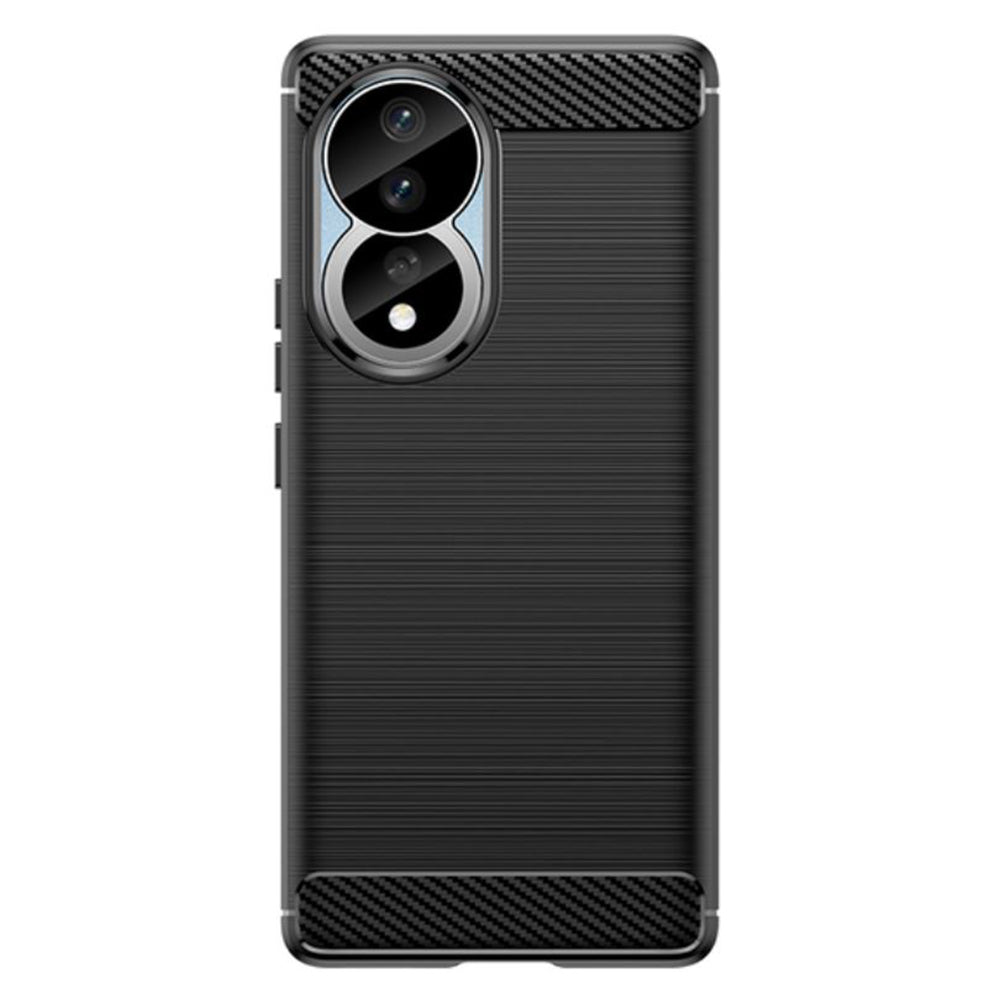 Калъф за Honor 90 / 80, Techsuit, Карбон, Черен