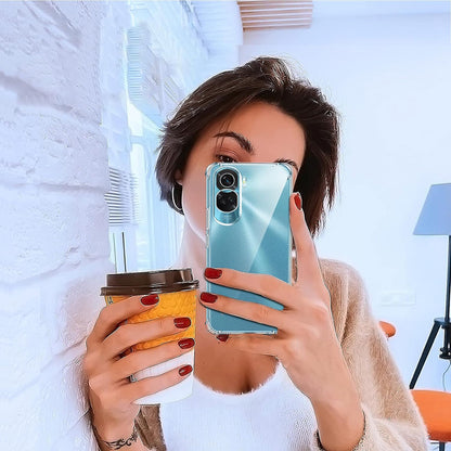 Калъф за Honor 90 Lite, Techsuit, Shockproof Clear, Прозрачен