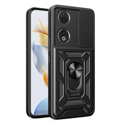 Калъф за Honor 90, Techsuit, CamShield, Черен