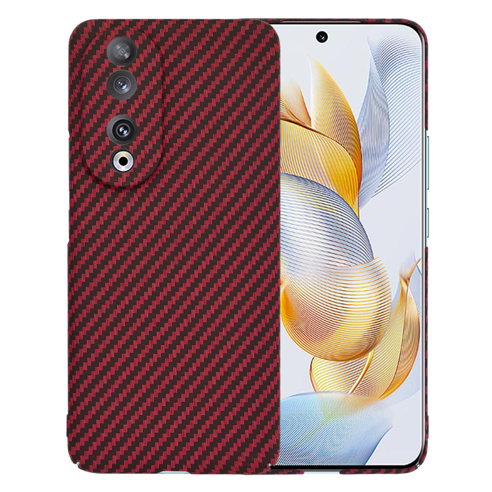 Калъф за Honor 90, Techsuit, Carbonite FiberShell, Червен