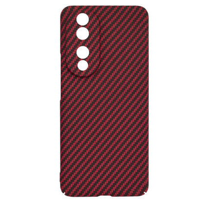 Калъф за Honor 90, Techsuit, Carbonite FiberShell, Червен