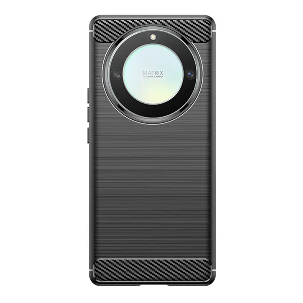 Калъф за Honor Magic5 Lite, Techsuit, Карбон, Черен