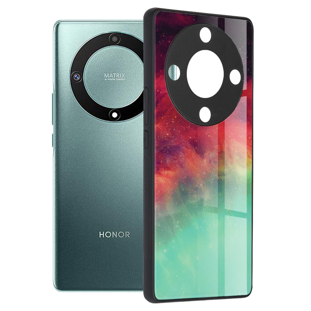 Калъф за Honor Magic5 Lite, Techsuit, Glaze, Тюркоаз