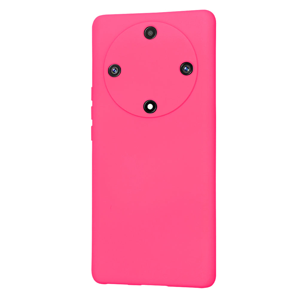 Калъф за Honor Magic5 Lite, Techsuit, SoftFlex, Тъмнорозов