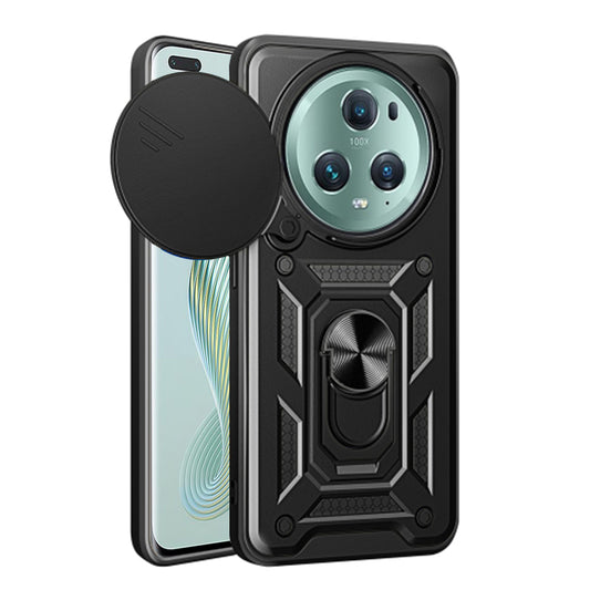 Калъф за Honor Magic5 Pro, Techsuit, CamShield, Черен