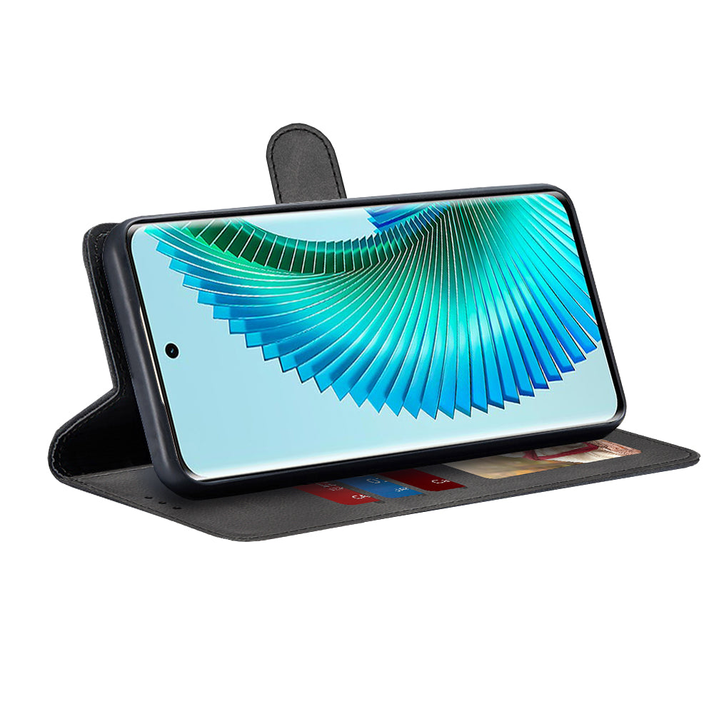 Калъф за Honor Magic6 Lite, Techsuit, Diary Book, Черен