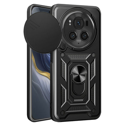 Калъф за Honor Magic6 Pro, Techsuit, CamShield, Черен