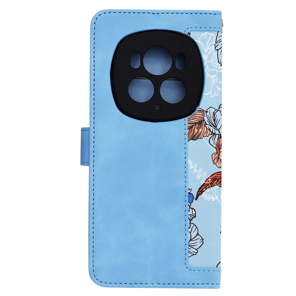 Калъф за Honor Magic6 Pro, Techsuit, FlipCraft, Син
