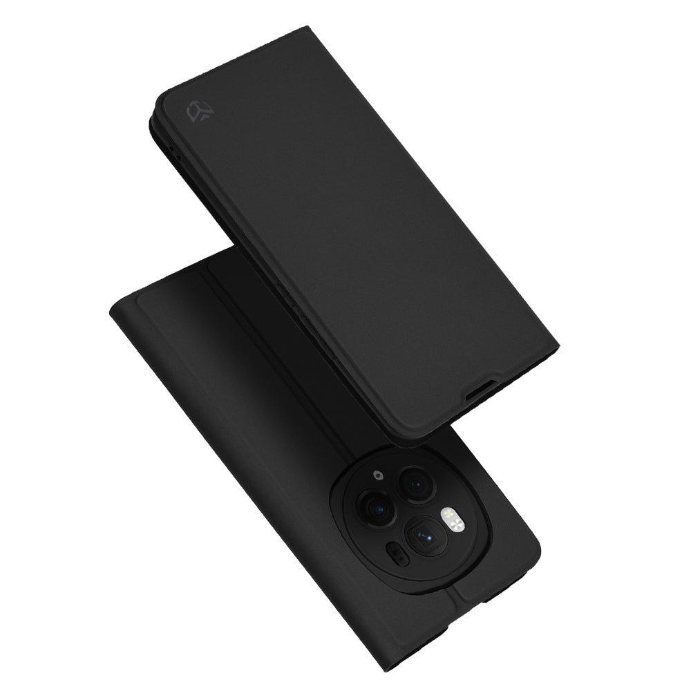 Калъф за Honor Magic6 Pro, Techsuit, Magskin Book, Черен