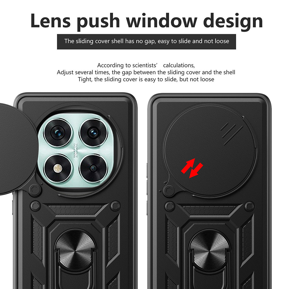 Калъф за Honor Magic7 Pro, Techsuit, CamShield, Черен