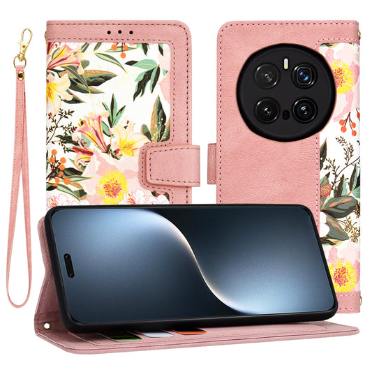 Калъф за Honor Magic7 Pro, Techsuit, FlipCraft, Розов