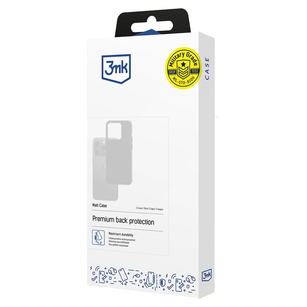 Калъф за Honor Magic8 Lite, 3MK, Мат Черен