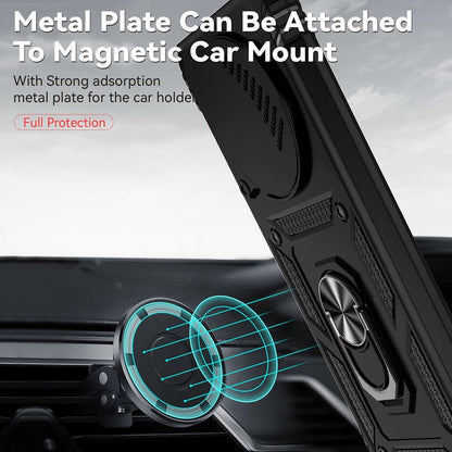 Калъф за Honor Magic8 Lite, Techsuit, CamShield, Син