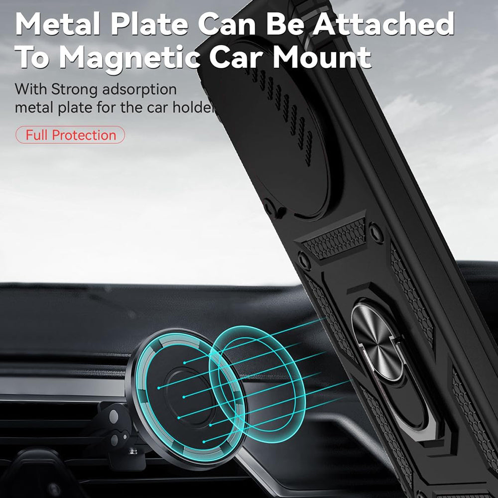 Case for Honor Magic8 Lite, Techsuit, CamShield, Gold