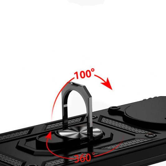 Калъф за Honor Magic8 Lite, Techsuit, CamShield, Черен