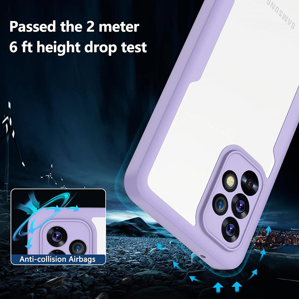 Калъф за Honor Magic8 Lite, Techsuit, ColorVerse 360, Лилав